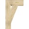Ekena Millwork Traditional Block Rough Sawn Bracket, Douglas Fir, 6"W x 20"D x 32"H BKT06X20X32TRA05RDF - alternate 4